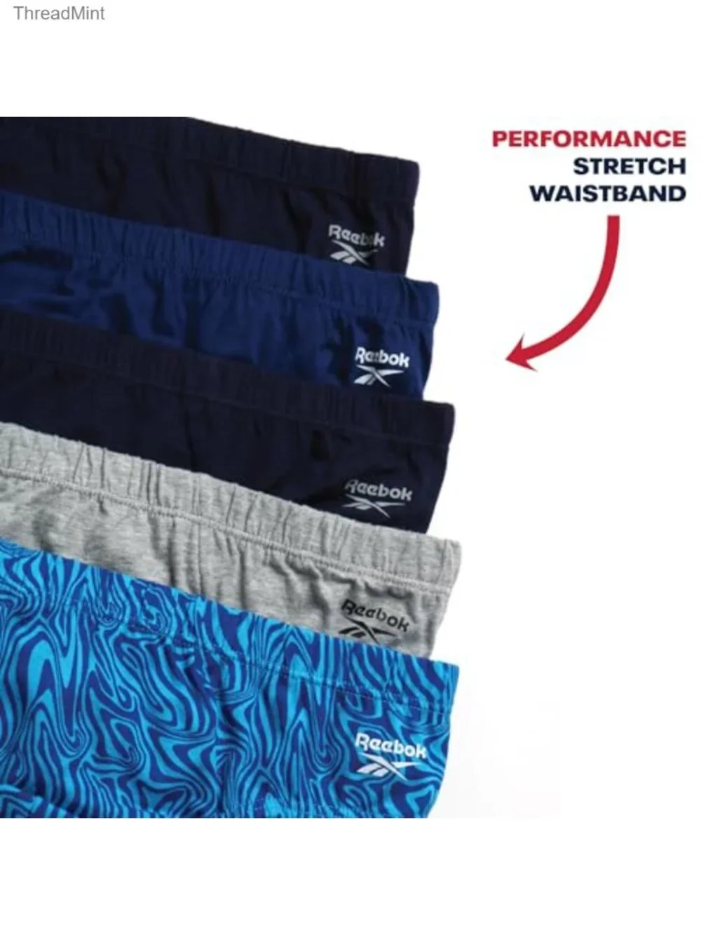 Mens Low Rise Briefs 5 Pack Soft Stretch Tag-Free Contour Pouch Underwear